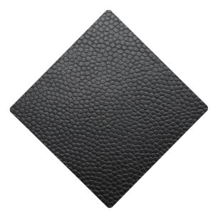 Black Snakeskin Graduation Cap Topper