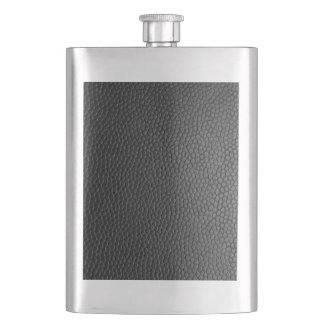 Black Snakeskin  Hip Flask