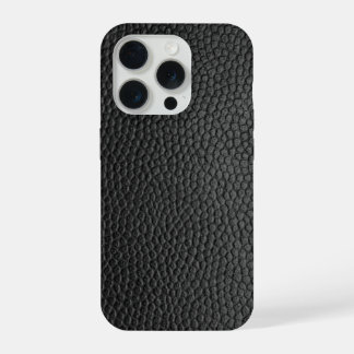 Black Snakeskin  iPhone 15 Pro Case