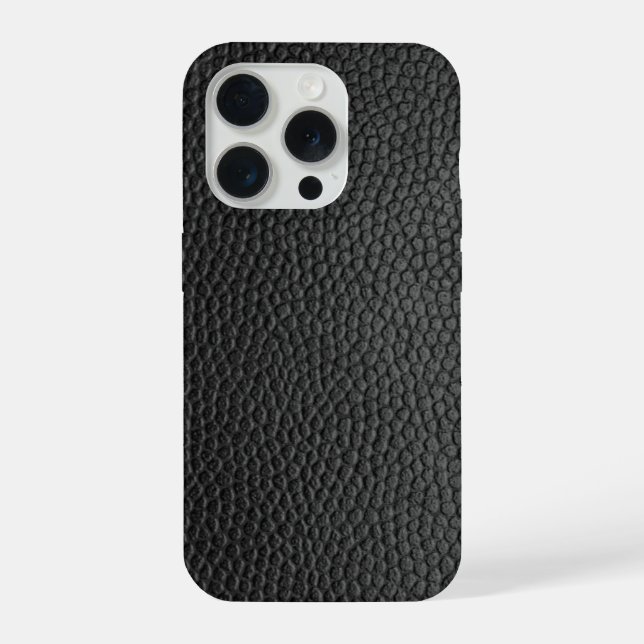 Black Snakeskin  iPhone Case (Back)