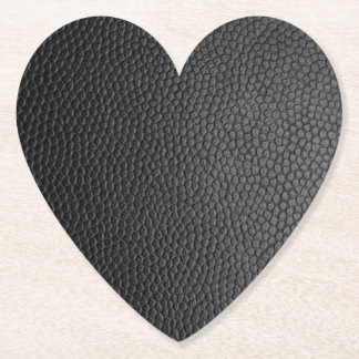 Black Snakeskin Paper Coaster