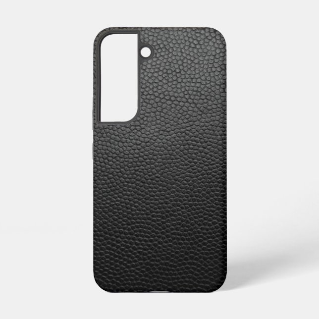 Black Snakeskin Samsung Galaxy S22 Case (Back)
