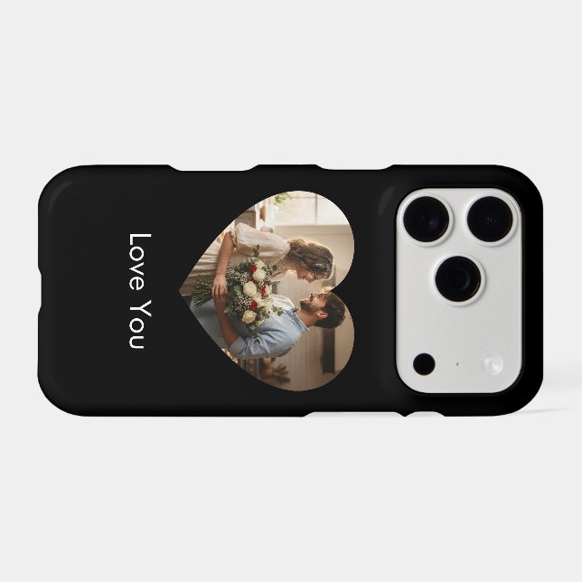 Black Solid Color iPhone & iPad Case (Back (Horizontal))