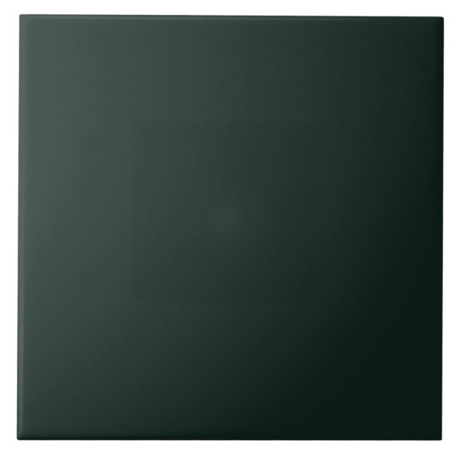 Black Solid Colour Tile (Front)