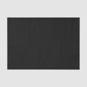 Black (solid colour) tissue paper