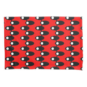 Black Spaceships  Pillowcase
