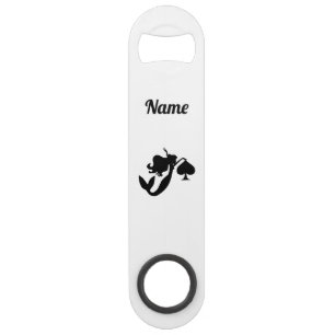 Black Spade Mermaid Silhouette Thunder_Cove Bar Key