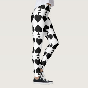 Black Spades Queen Thunder_Cove Leggings