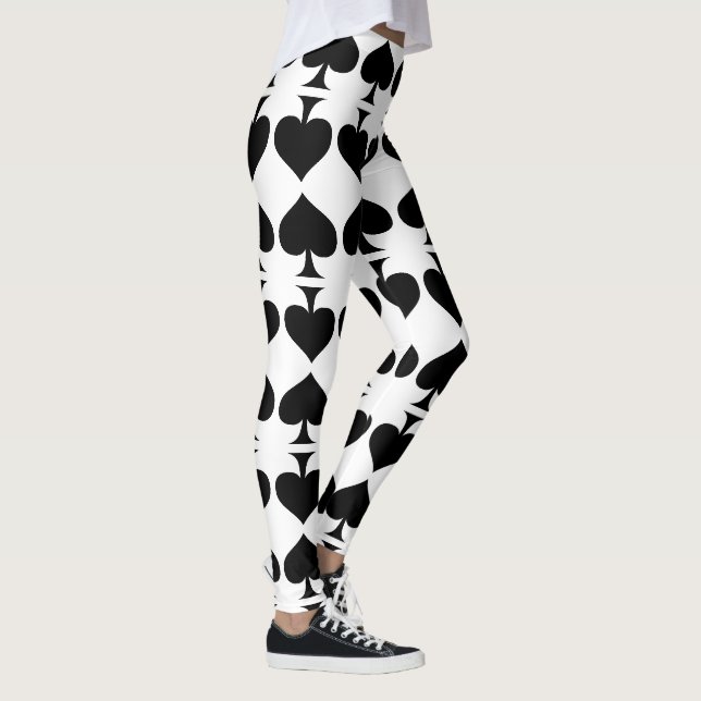 Black Spades Queen Thunder_Cove Leggings (Right)