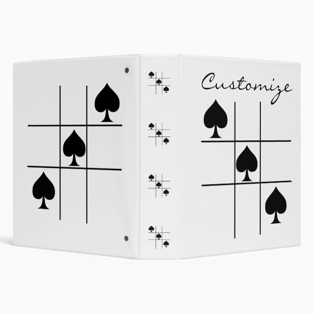 Black Spades Tic Tac Toe Thunder_Cove Binder (Background)