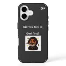 Black Speck Phone Case – Inspirational Faith