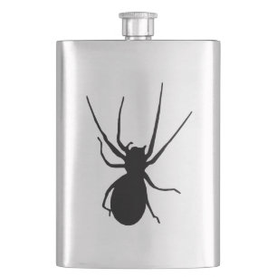 Black Spider Flask