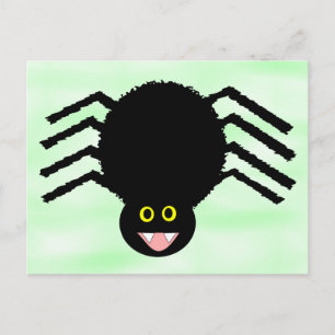 Black Spider Postcard
