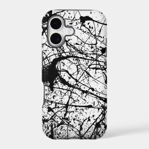 Black Splatter iPhone 5 Barely There Case