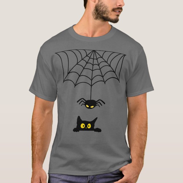 Black Spooky T-Shirt (Front)