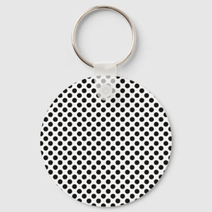 Black Spots Keychain
