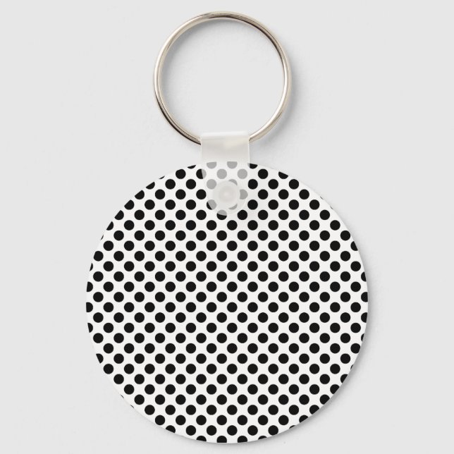 Black Spots Keychain (Front)