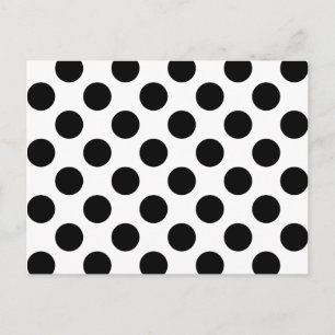 Black Spots Postcard