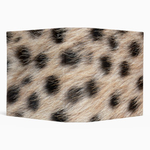 black spotted Cheetah fur or Skin Texture Template Binder