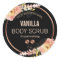 Black Spring Flowers Product Labels