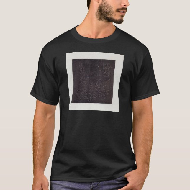Black Square by Kazimir Malevich T-Shirt (Front)