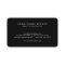 Black Square Monogram Grunge Metal Construction