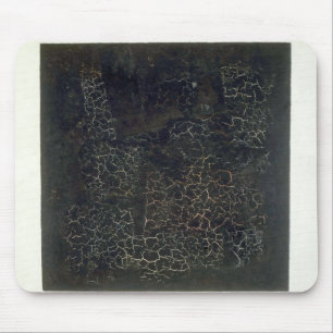 Black Square Mouse Pad