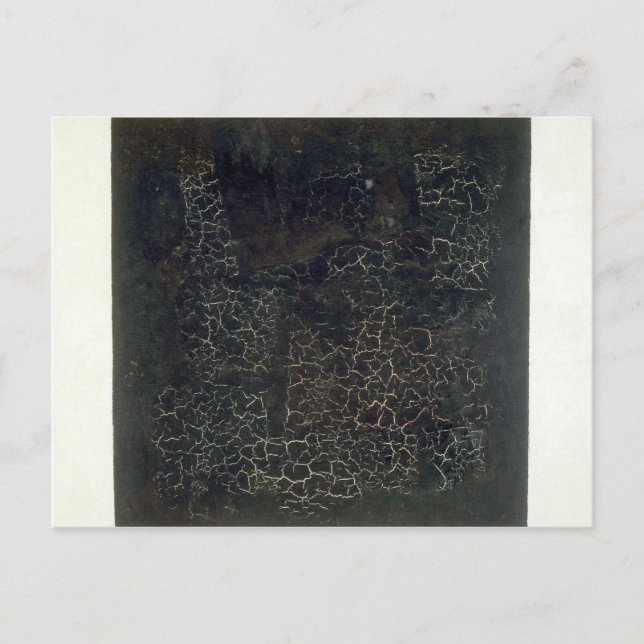 Black Square Postcard (Front)