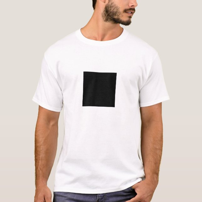 Black Square T-Shirt (Front)