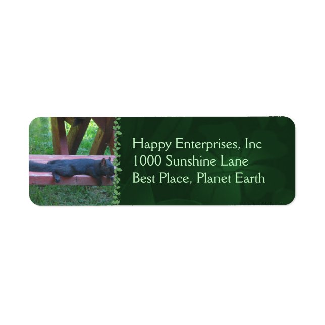 Black Squirrel (Front)