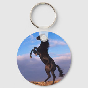 Black Stallion Keychain