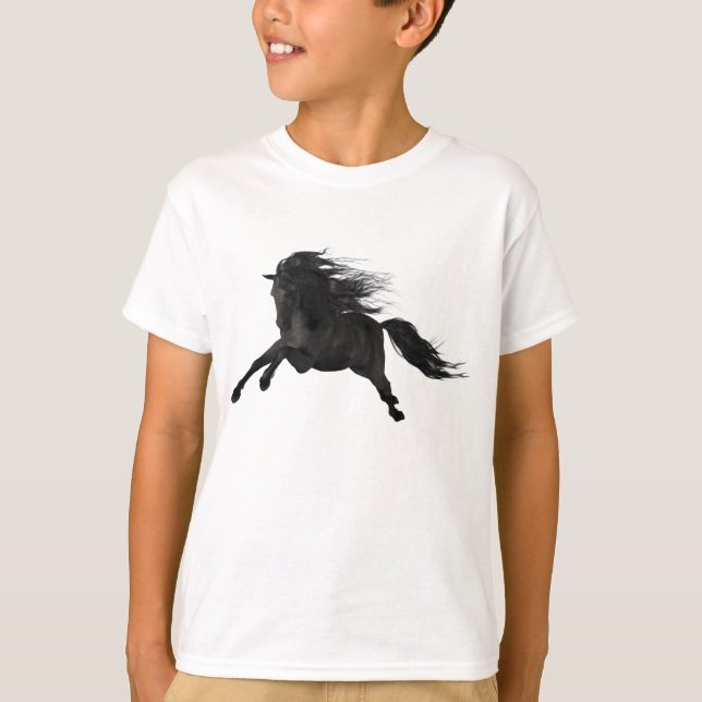 Black Stallion T-Shirt (Front)