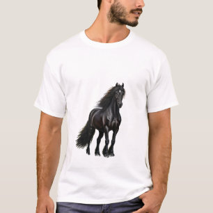 Black Stallion's Majesty T-Shirt