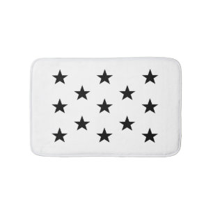 Black Star Bath Mat