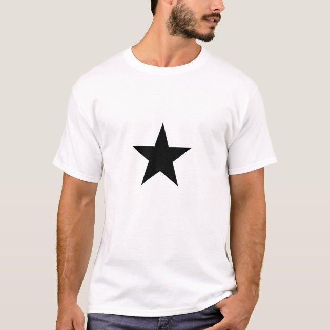 Black Star T-Shirt (Front)