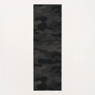 Black Stealth Camo Yoga Mat