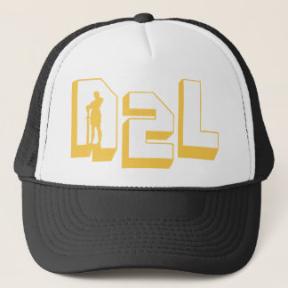 Black Steel Trucker Trucker Hat