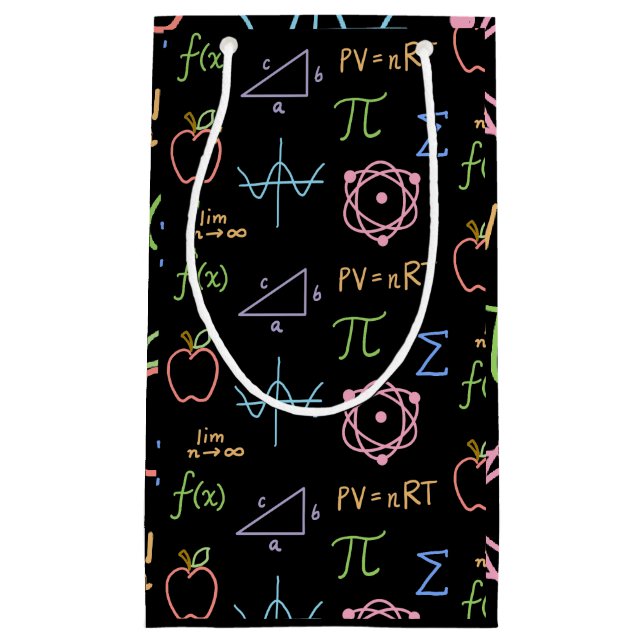 Black STEM Gift Bag (Front)