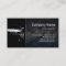 Black Stone Car Front Business Card