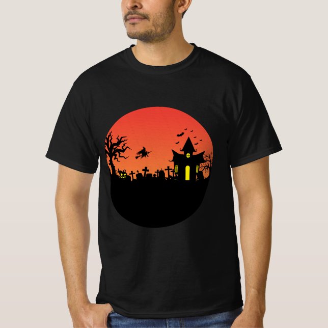  Black Street Style Graphic Tee (Front)