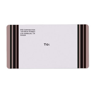 black stripe on purple business