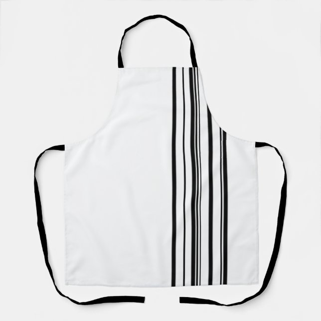 Black stripes apron (Front)