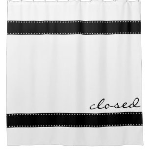 Black Stripes Border with dots garland silver