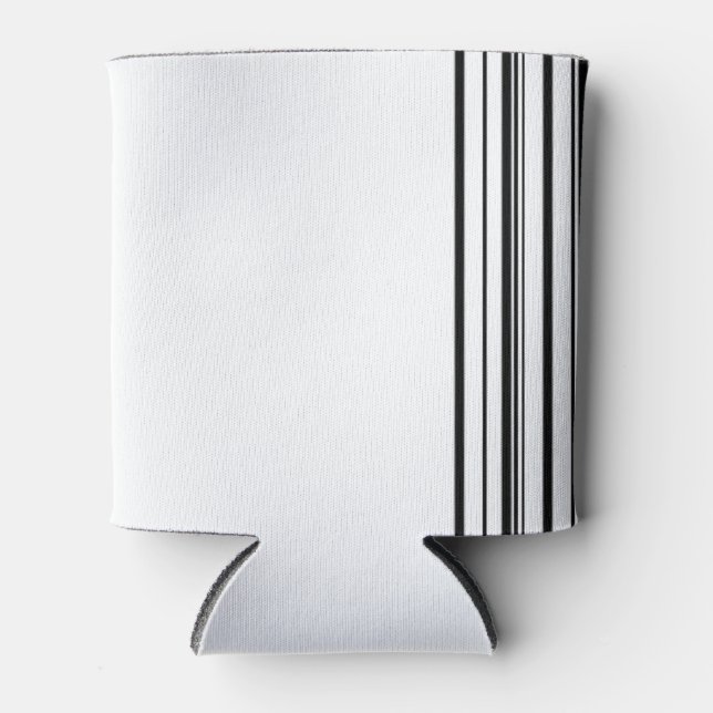 Black stripes can cooler (Front)