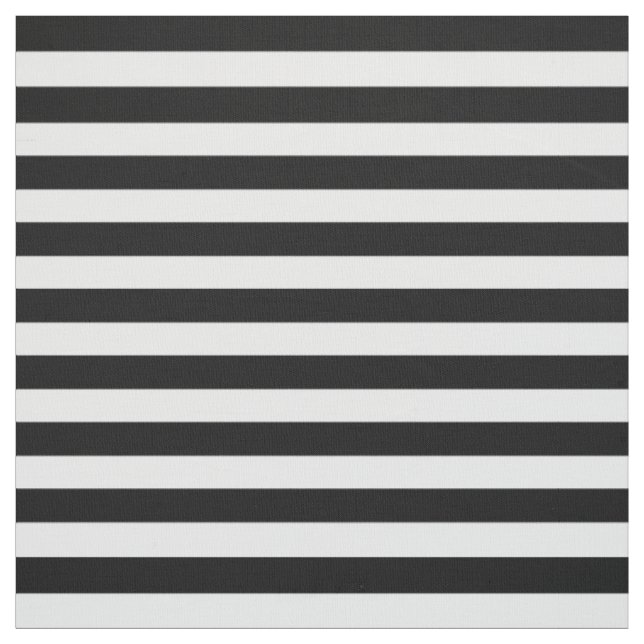Black Stripes on any Colour Fabric (Swatch)
