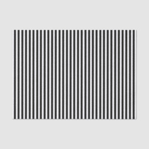 Black Stripes pattern - Customizable background Tissue Paper