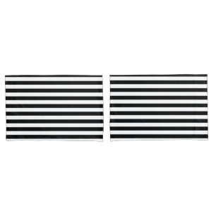 Black Stripes Pillowcase