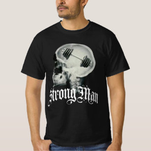 Black Strong man T-shirt