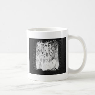black such a happy colour coffee mug