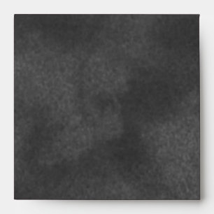 Black Suede Envelope Square